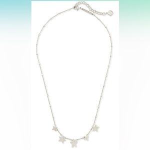NWT Kendra Scott silver star choker